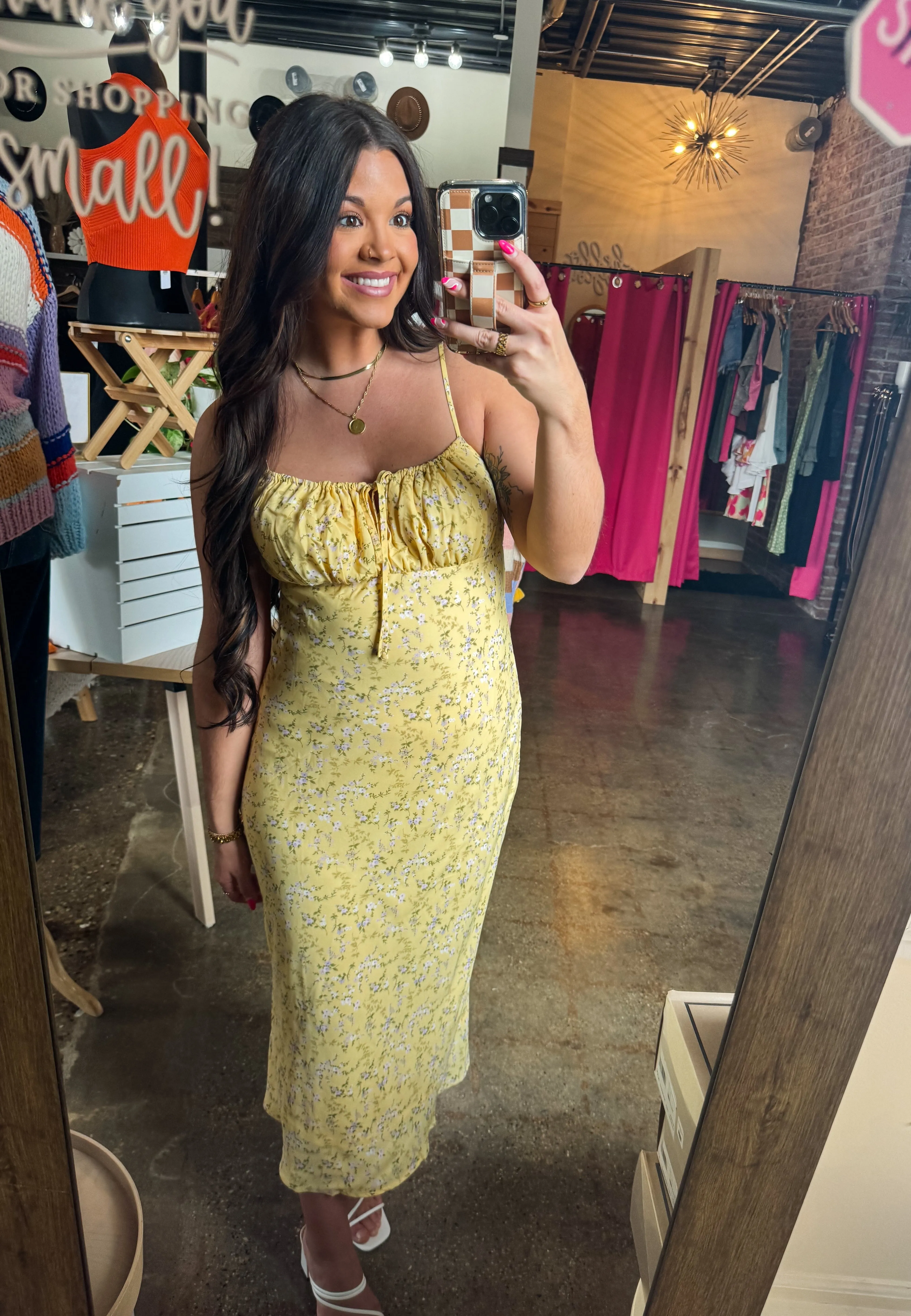 SWEET SOMETHINGS DRESS-YELLOW