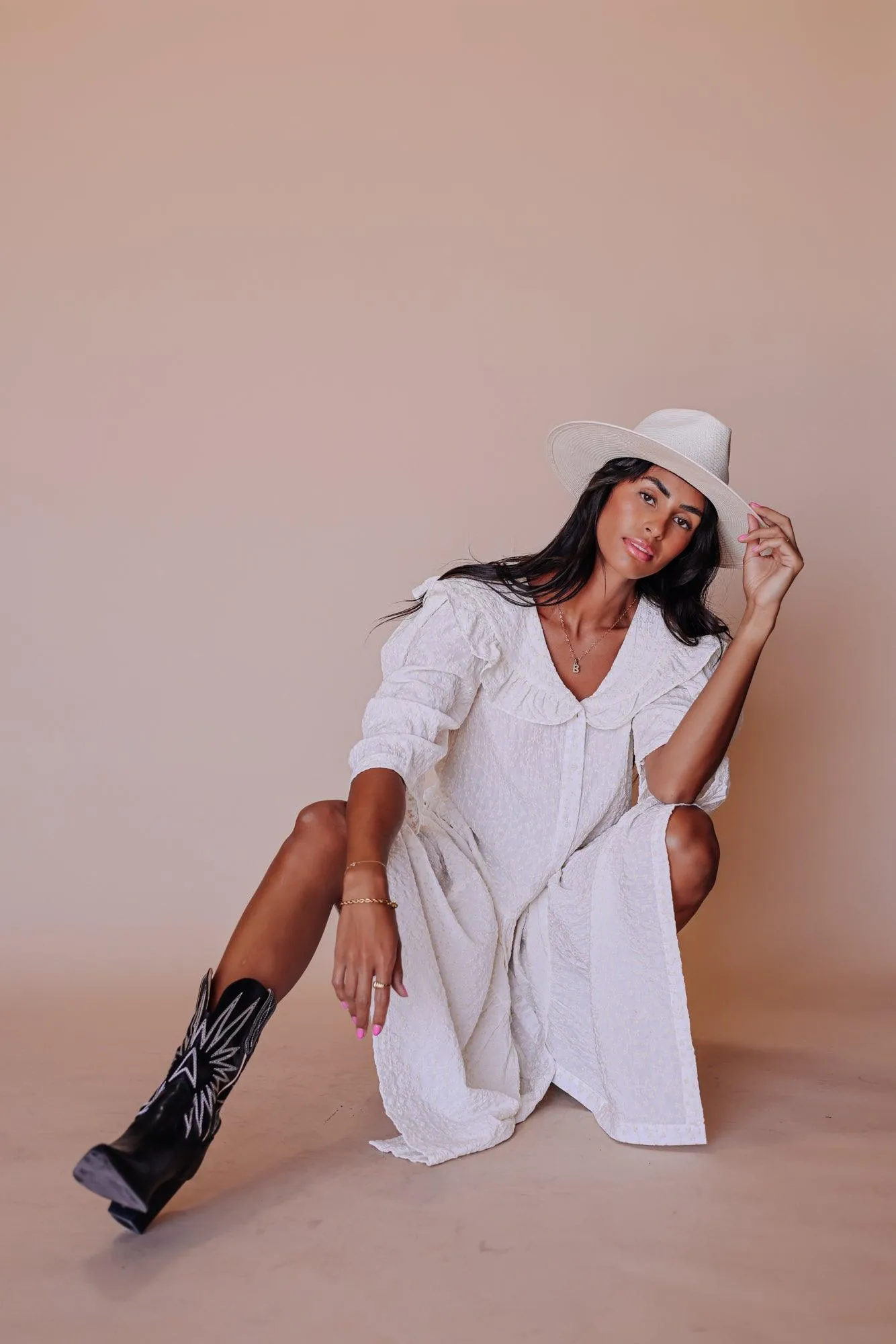 Sweetie Dress in Ivory