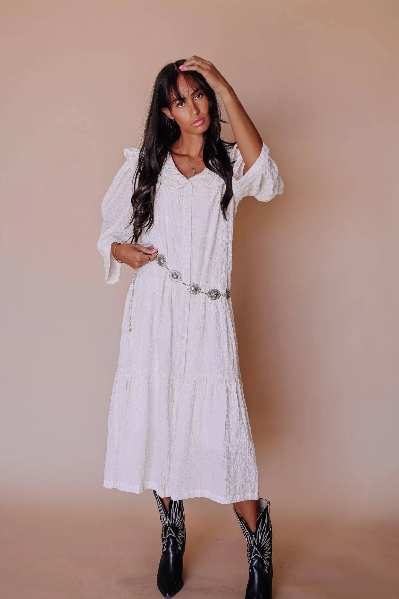 Sweetie Dress in Ivory