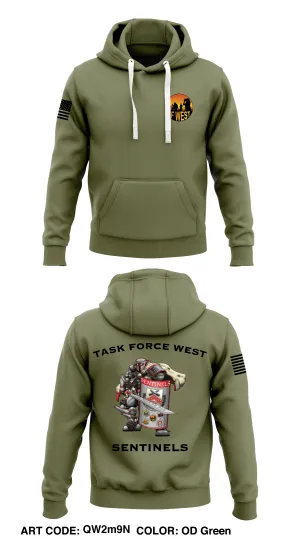 Task Force West Sentinels  Store 1  Core Men's Hooded Performance Sweatshirt - QW2m9N