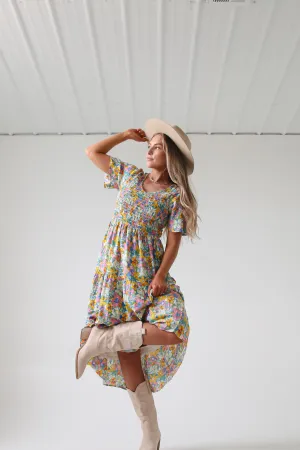 Tayla Dress in Cotton Candy