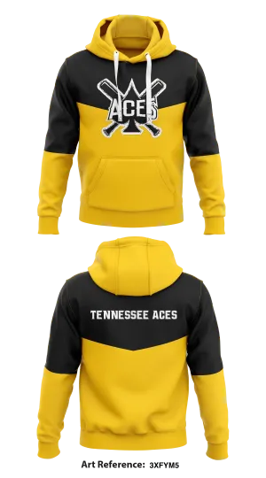 Tennessee Aces Store 2 Core Men's Hooded Performance Sweatshirt - 3XFYM5