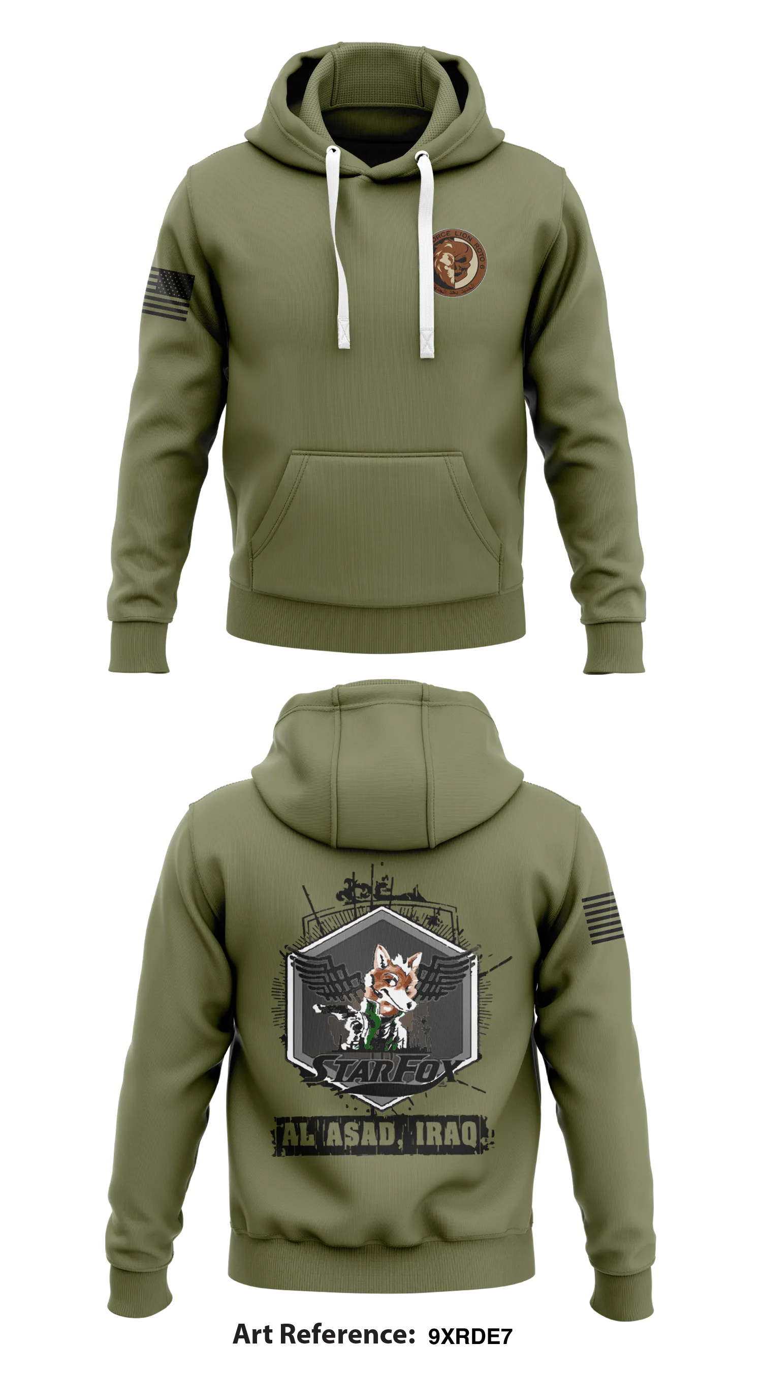 TF Lion Starfox Store 1  Core Men's Hooded Performance Sweatshirt - 9XrDE7