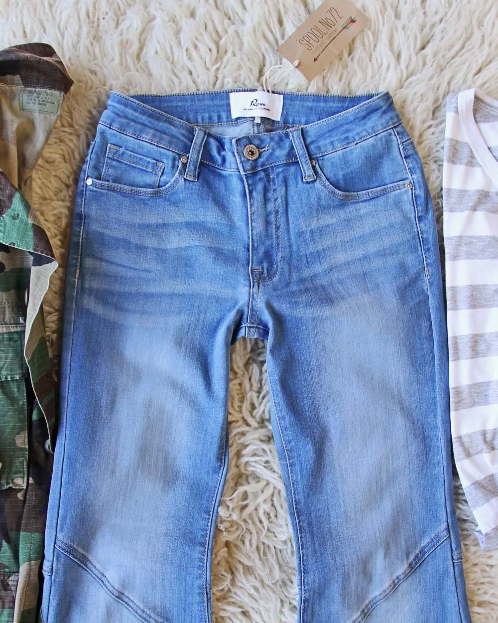 The Flare & Fray Jean