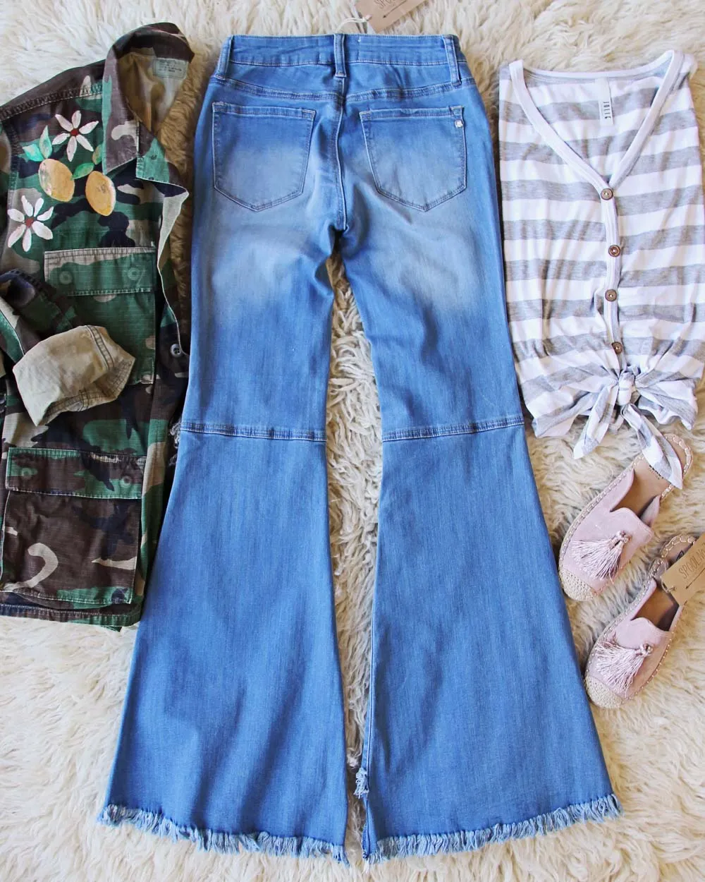 The Flare & Fray Jean