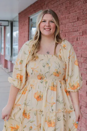 The Greta Dress in Sunrise Serenade