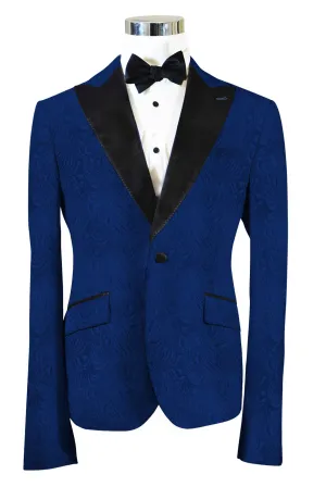 The Regal Blue Paisley Dinner Jacket