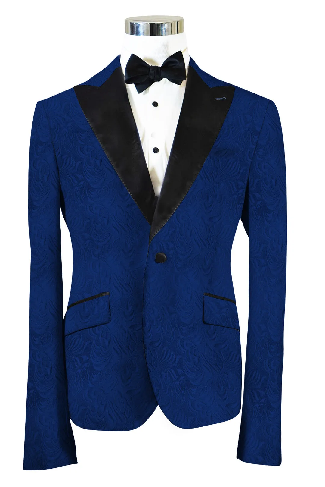 The Regal Blue Paisley Dinner Jacket