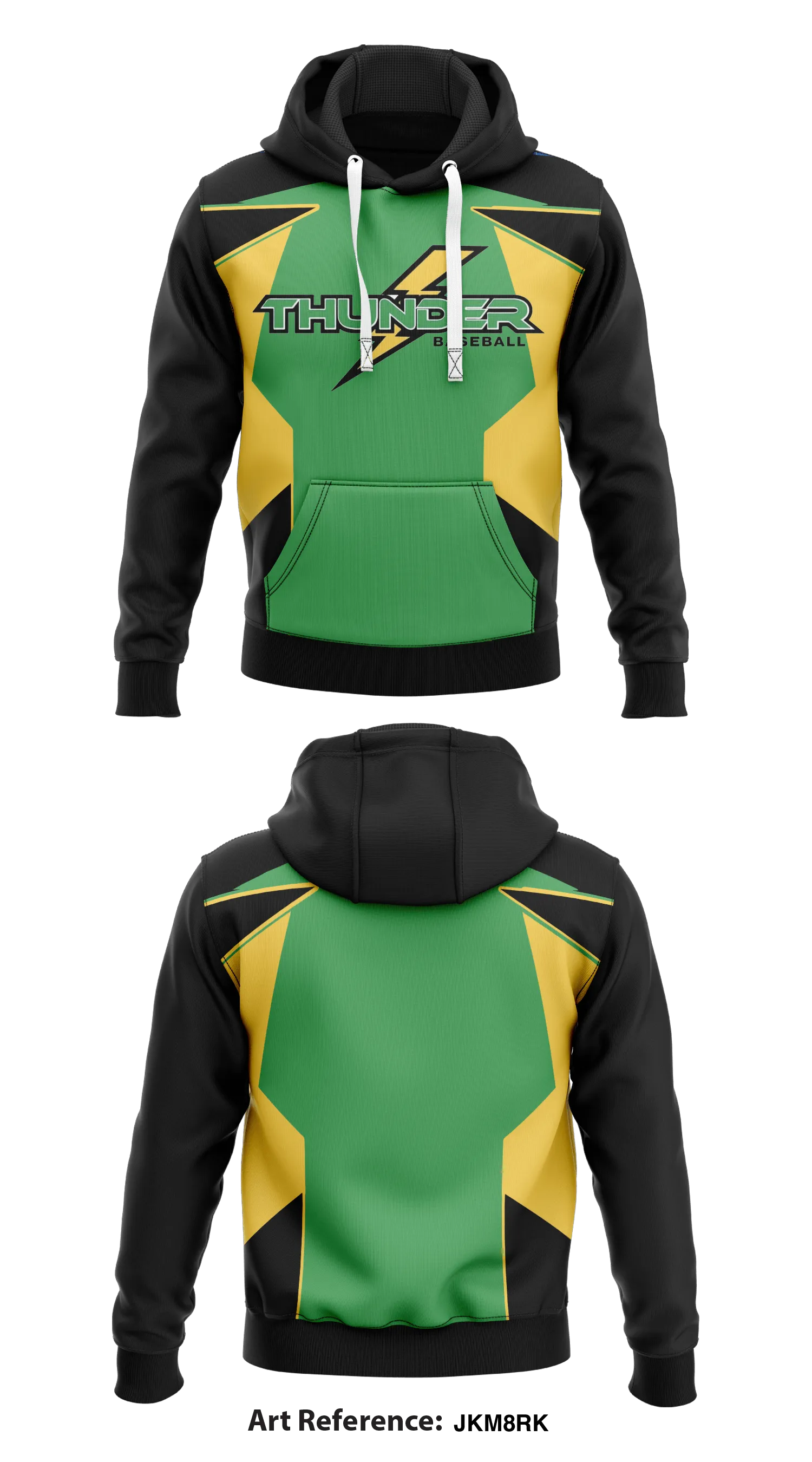 Thunder Baseball club Store 1  Core Men's Hooded Performance Sweatshirt - jkm8Rk
