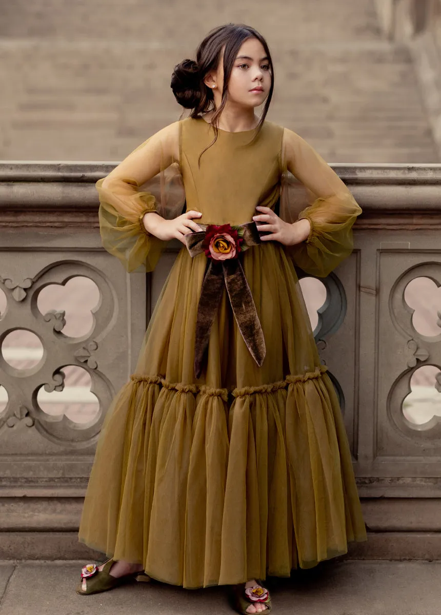 Tianna Dress in Bistre