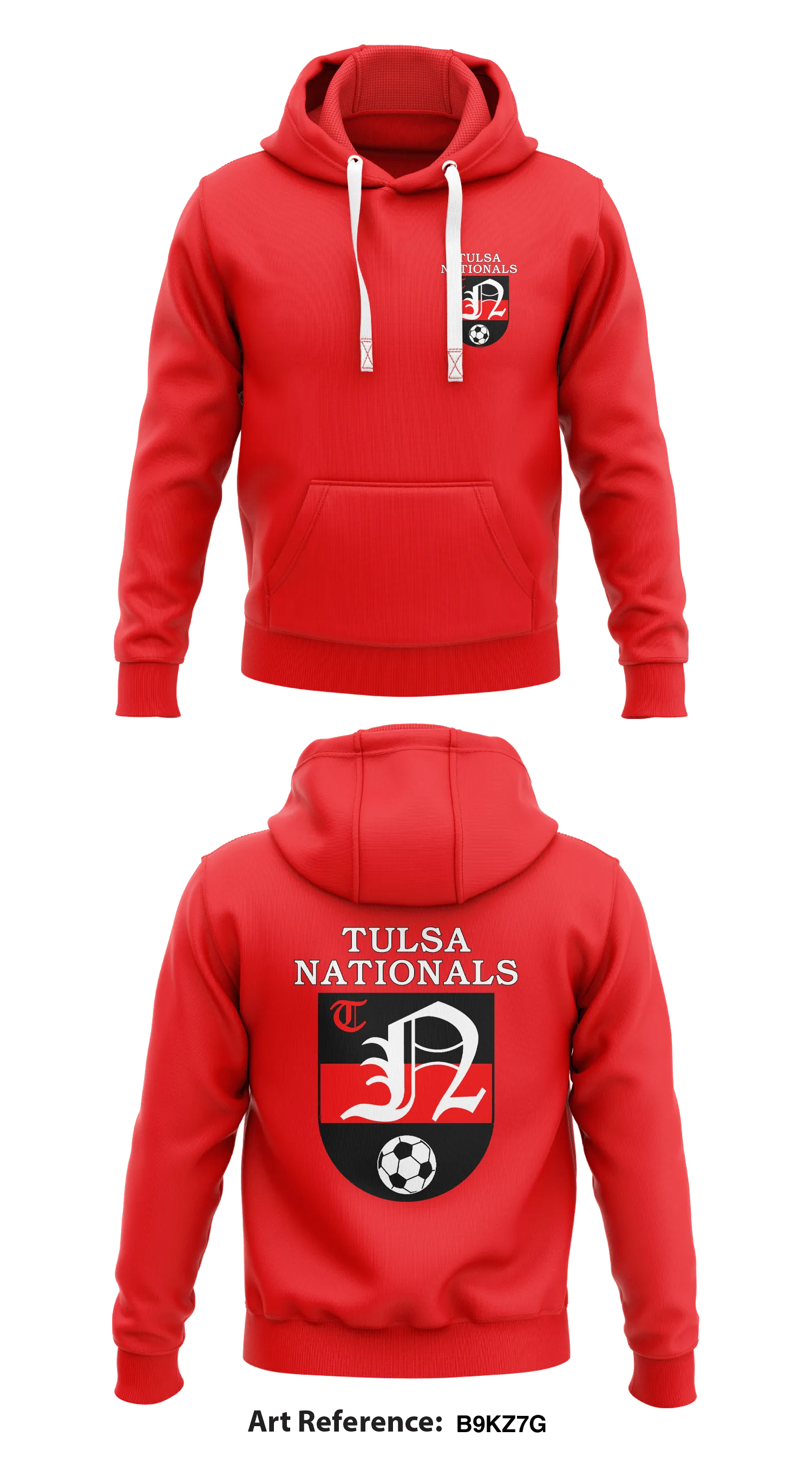 Tulsa Nationals Store 1  Core Men's Hooded Performance Sweatshirt - B9kZ7g