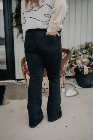 'Tunisia' Black Dojo by 7 For All Mankind (Tailorless Inseam 32")