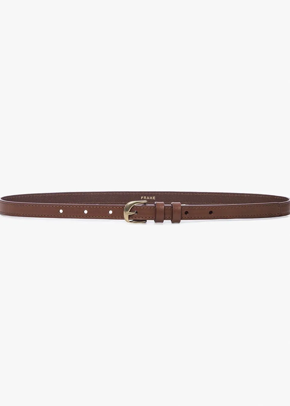 Twist Buckle Belt (Tobacco)
