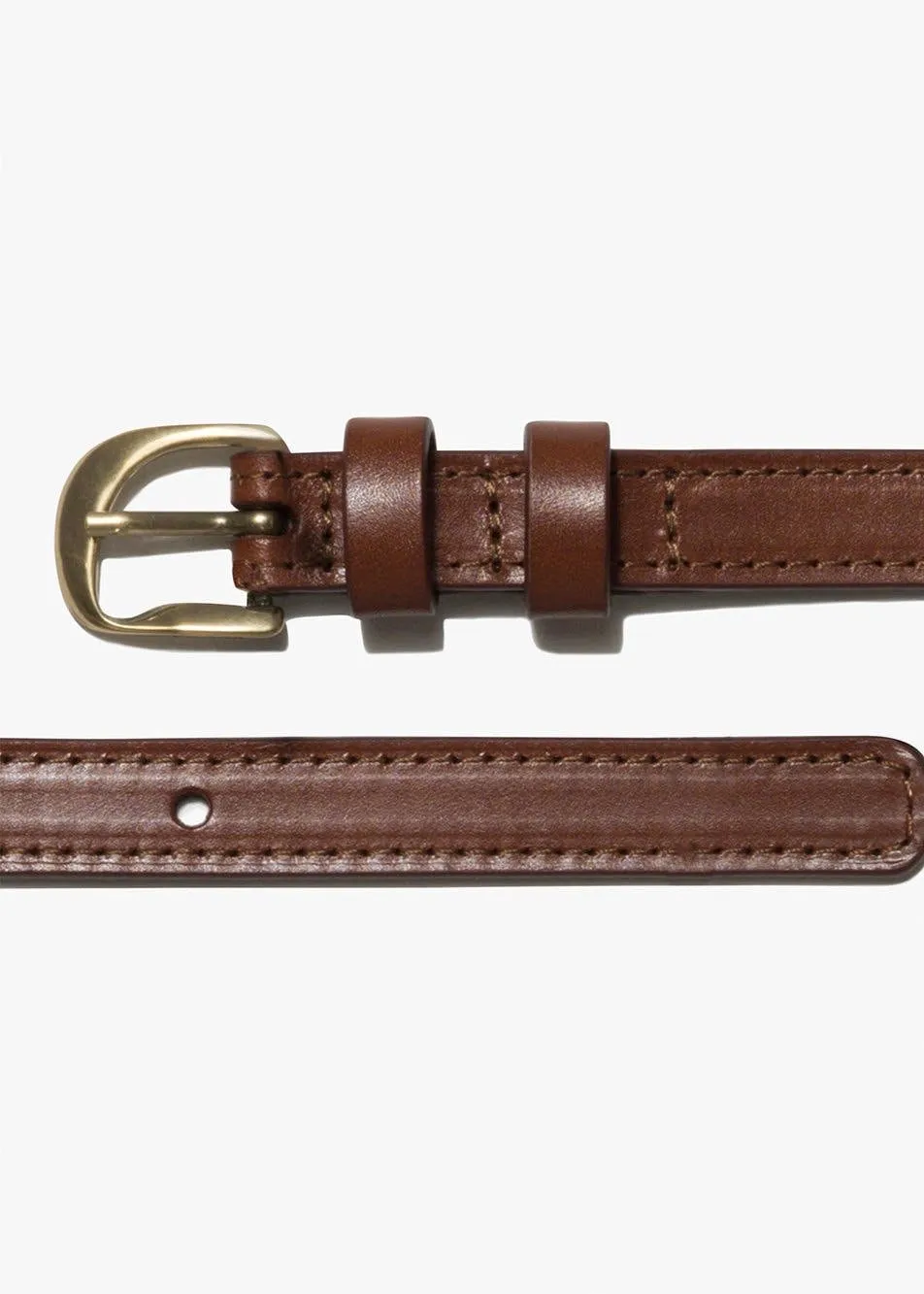 Twist Buckle Belt (Tobacco)