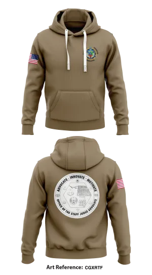 United States Air Force Academy Legal Office Store 1  Core Men's Hooded Performance Sweatshirt - CgxRtf