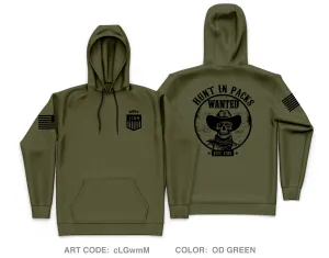 United States Marshals Core Men's Hooded Performance Sweatshirt - cLGwmM