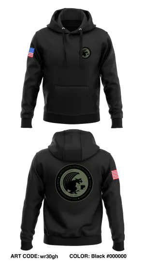 US Probation- Middle Pennsylvania Store 1  Core Men's Hooded Performance Sweatshirt - wr30gh