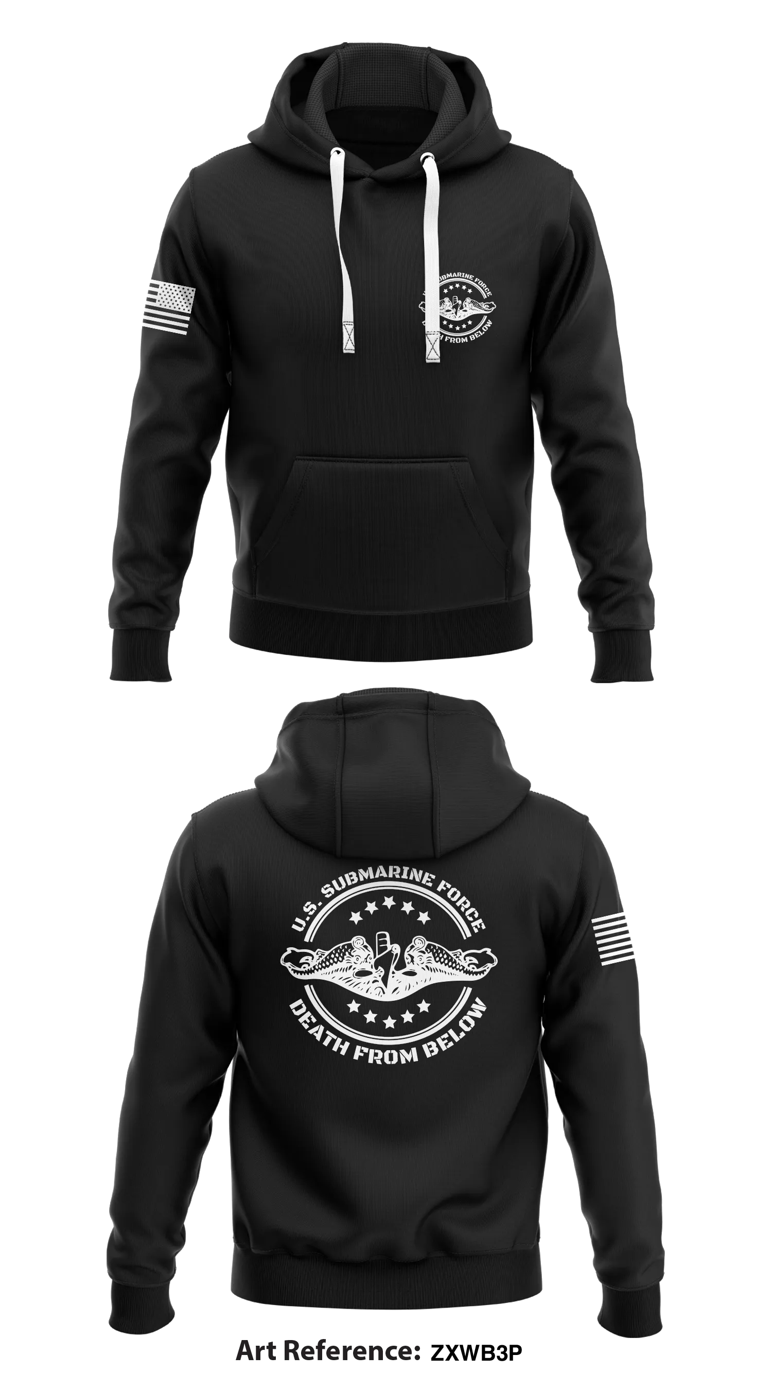 U.S. Submarine Service  Store 1  Core Men's Hooded Performance Sweatshirt - ZxwB3p