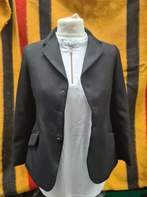 Used kids 32" Saddle Craft black show jacket FREE POSTAGE 🔵