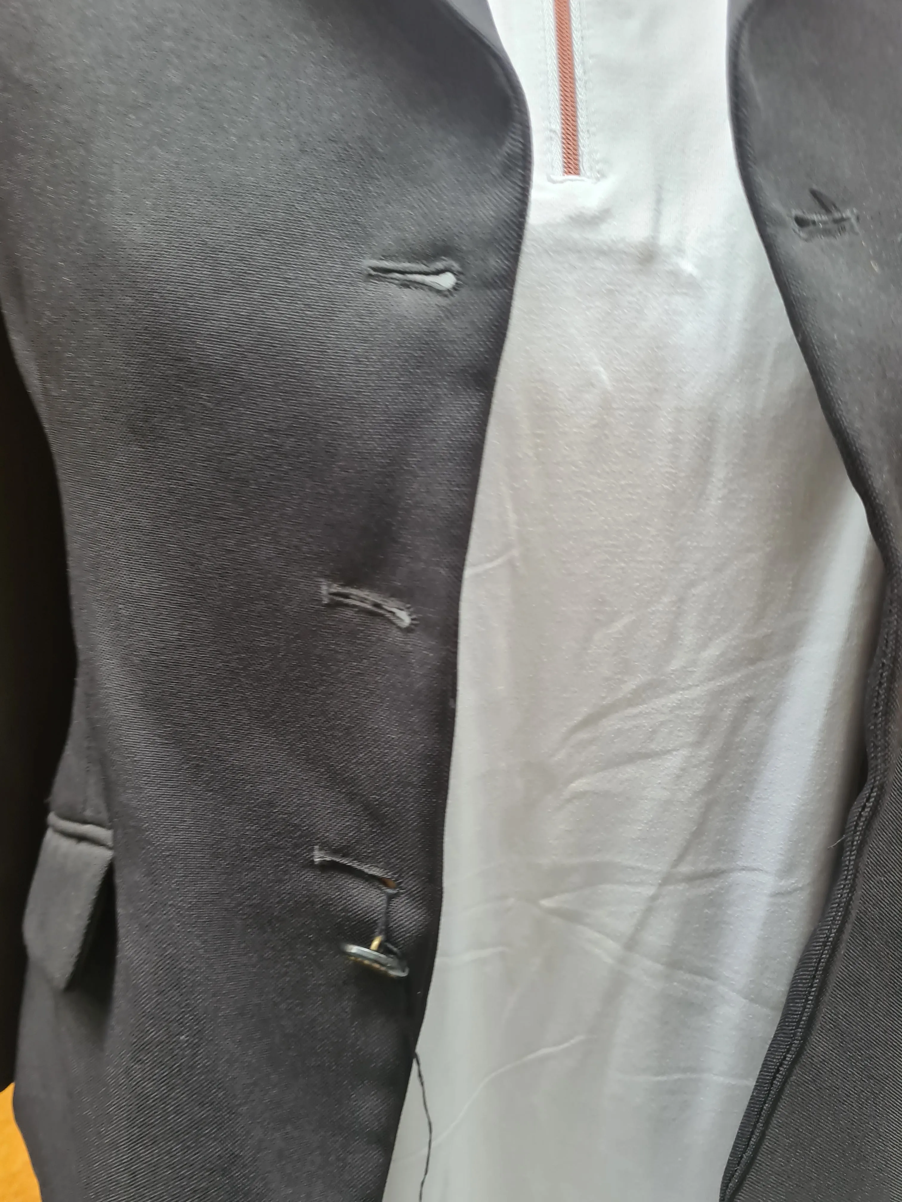 Used kids 32" Saddle Craft black show jacket FREE POSTAGE 🔵