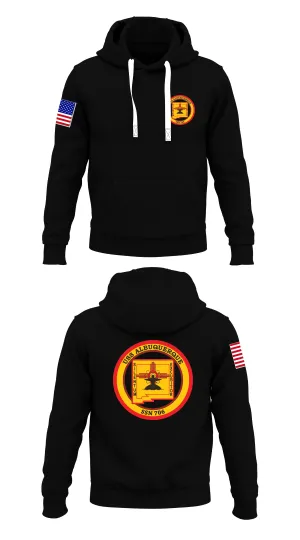 USS Albuquerque SSN-76 Store 1  Core Men's Hooded Performance Sweatshirt - 46552994001