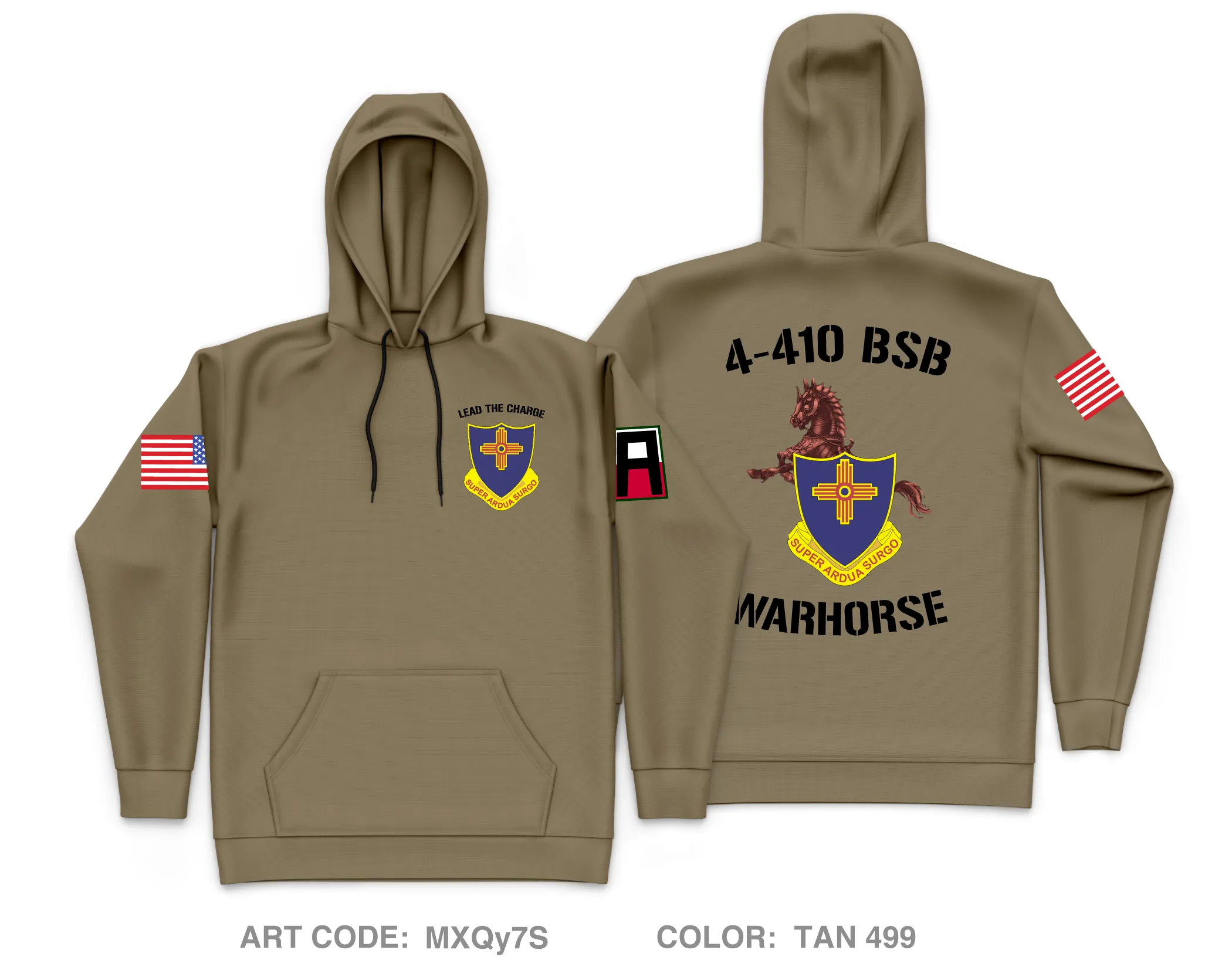 Warhorse 4-410 Core Men's Hooded Performance Sweatshirt - MXQy7S