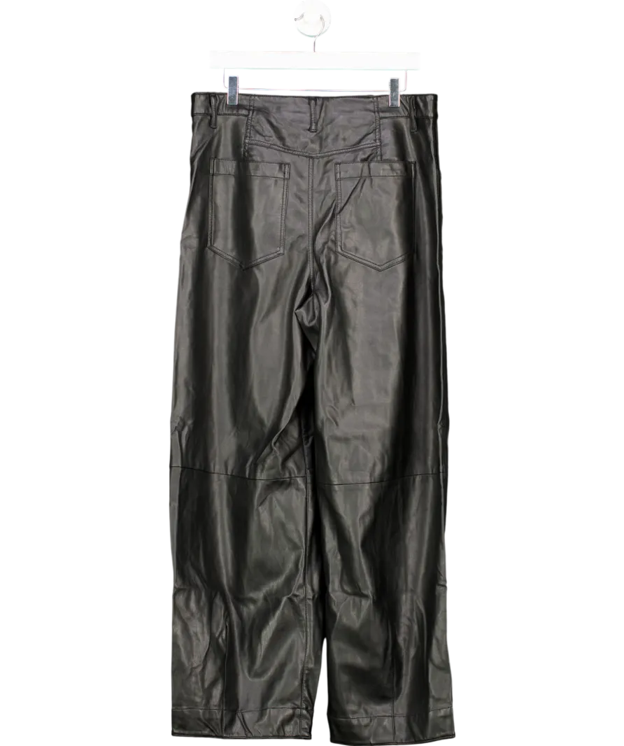 We The Free Black Good Luck Vegan Barrel Trousers UK 20