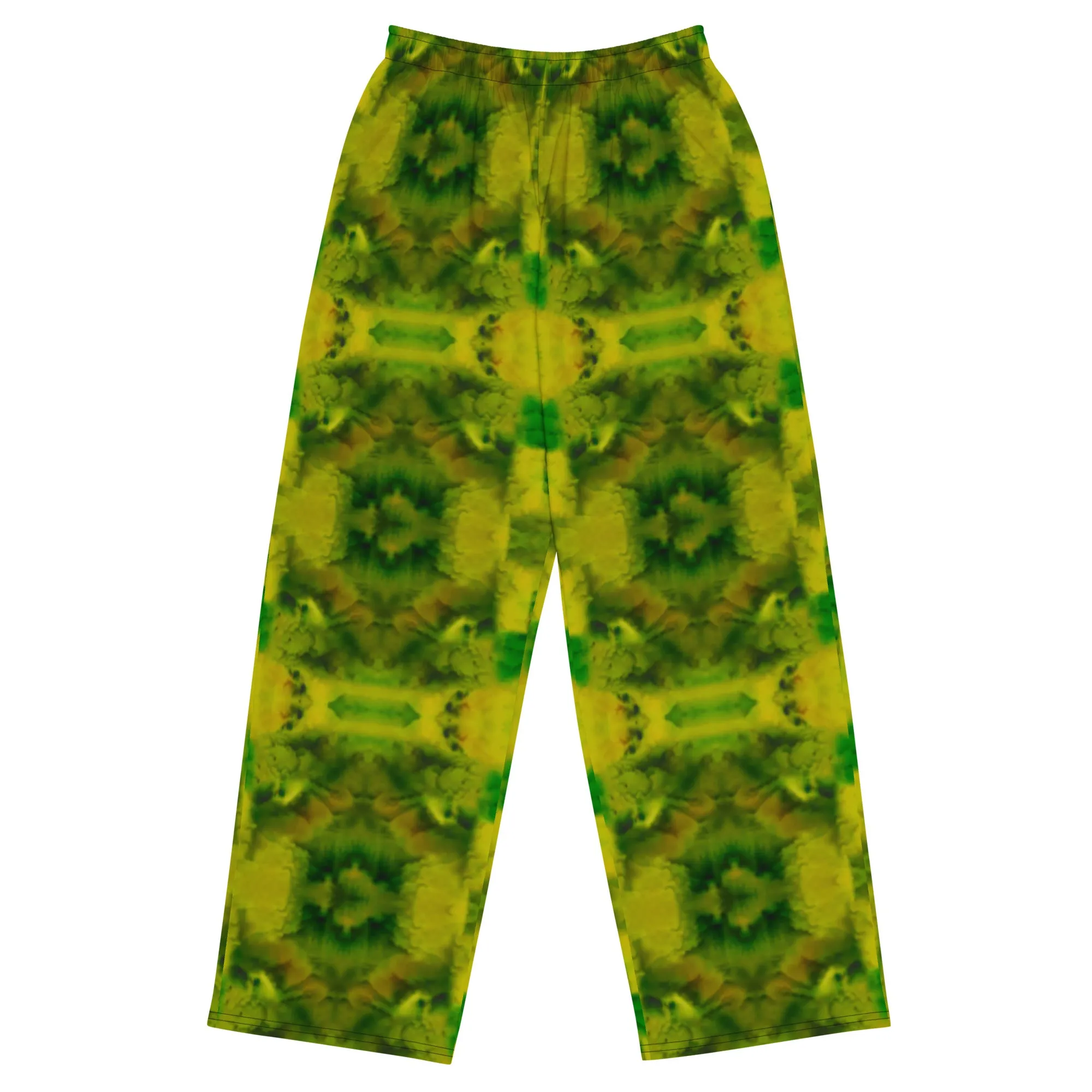 Wide Leg Pants (Unisex)(Purely Jade Light) RJSTHw2022 RJS