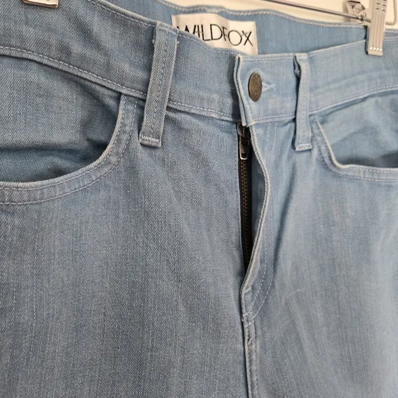 Wildfox High Rise Flare Jeans