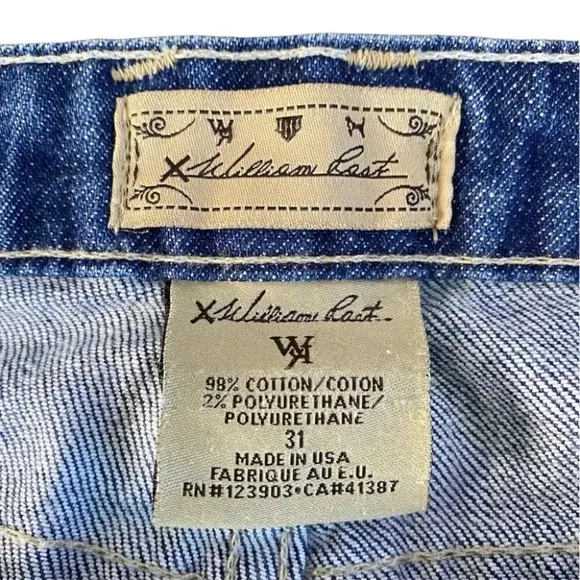 William Rast Stella Classic Rise Bootcut Blue Jeans Size 31