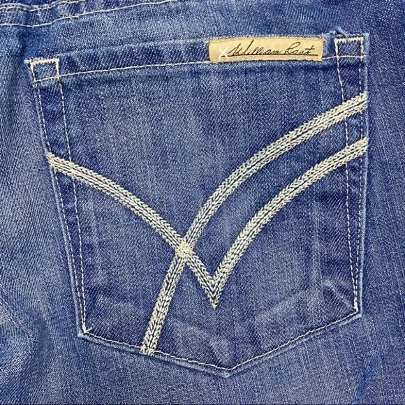 William Rast Stella Classic Rise Bootcut Blue Jeans Size 31