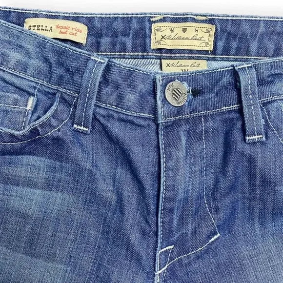 William Rast Stella Classic Rise Bootcut Blue Jeans Size 31