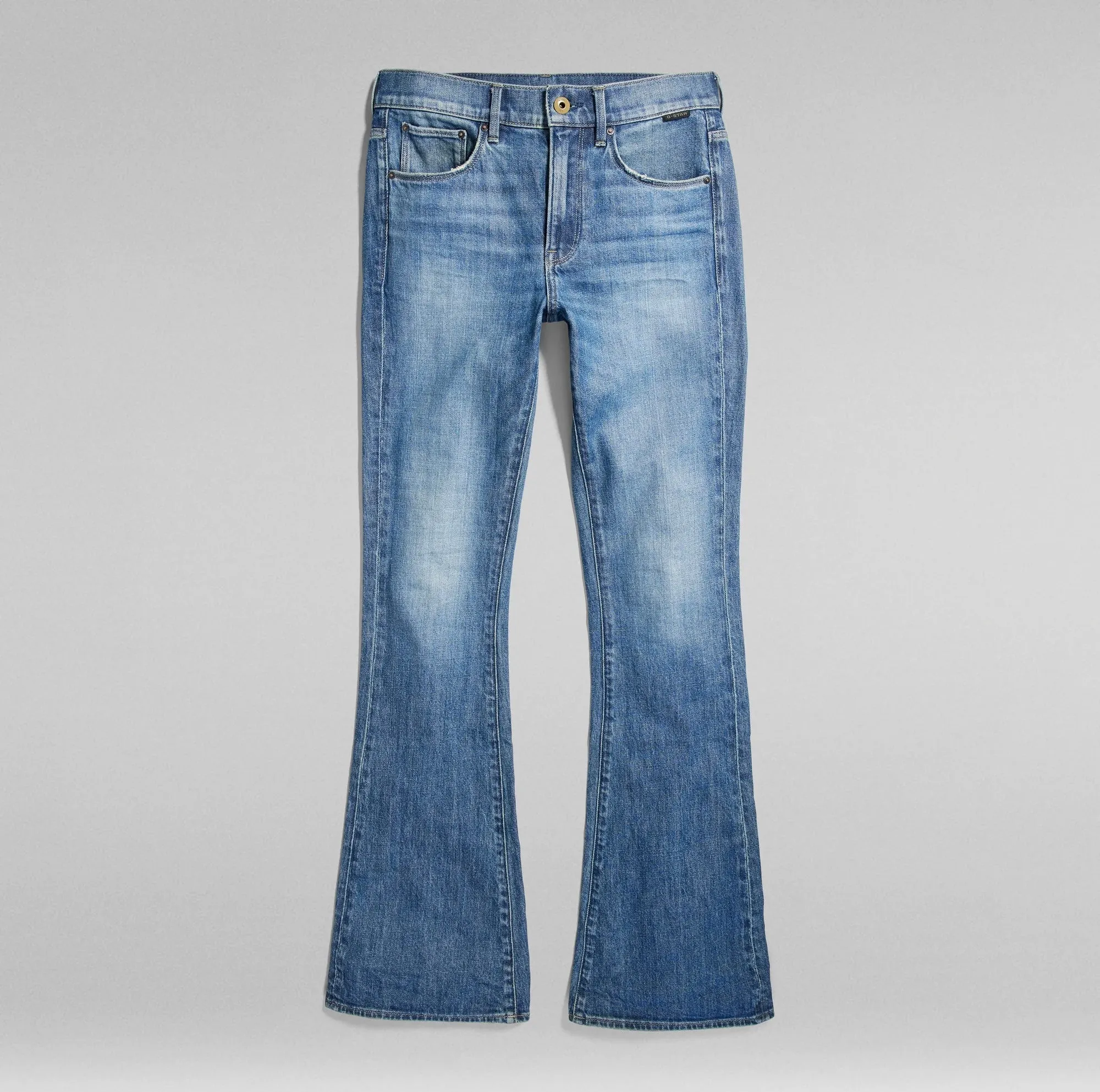 Women’s 3301 Flare Jeans Antique Faded Blue Opal