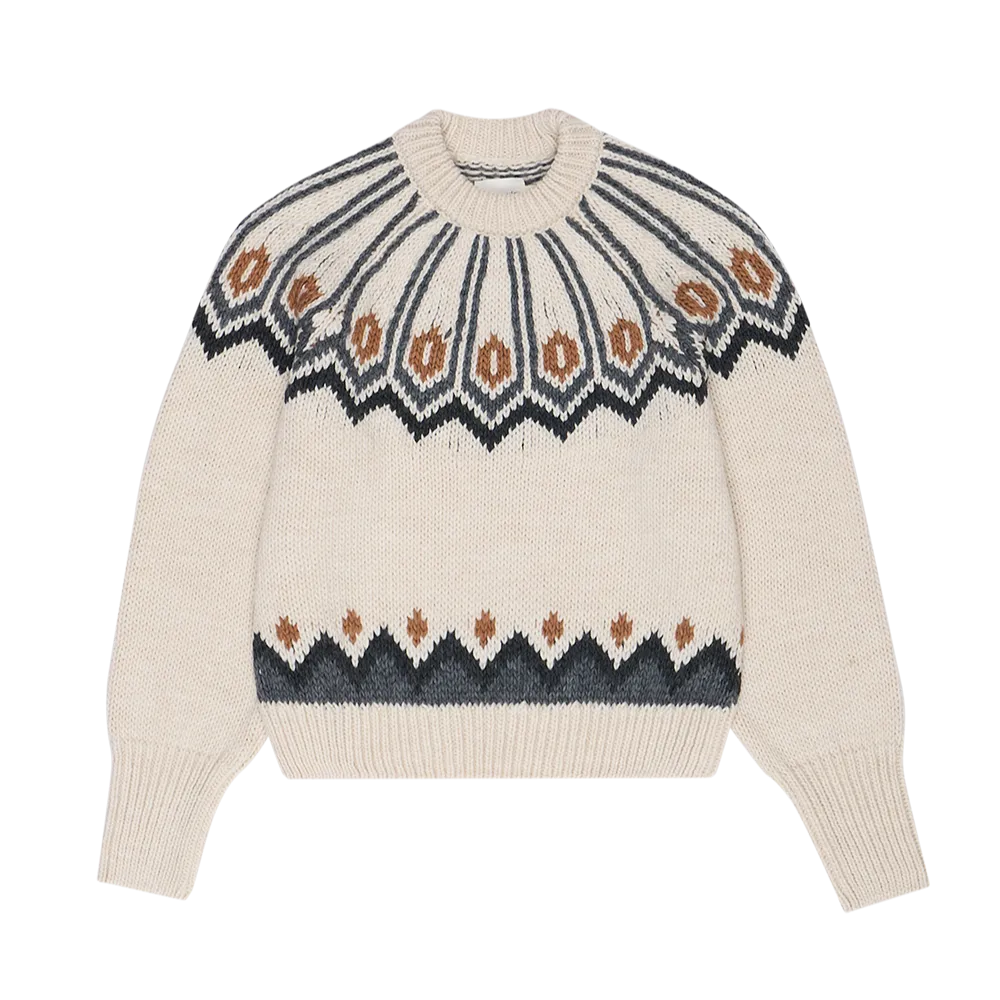 WOMENS Davos Jacquard Knit Jumper