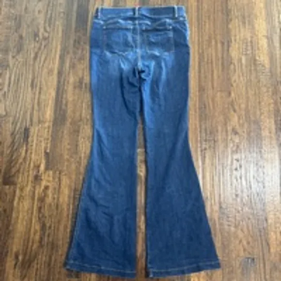 Women's Spanx Jeans Size L, Flare Leg