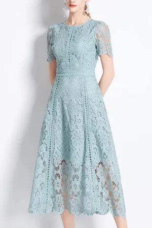 Zelvina Veraman Dress with Lace