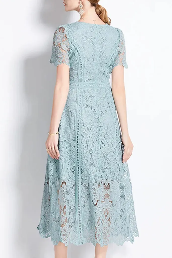 Zelvina Veraman Dress with Lace