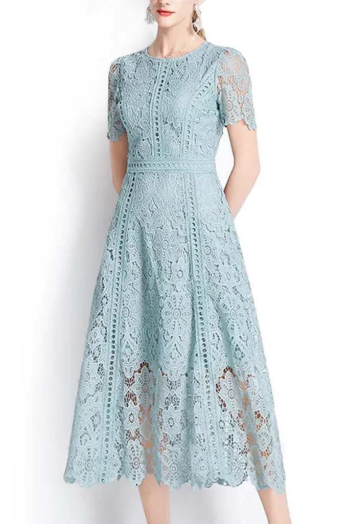 Zelvina Veraman Dress with Lace