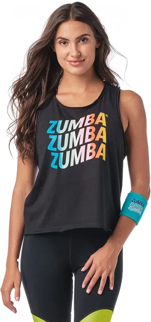 Zumba Fitness Soft Tank, Cute Workout Tank Top for Women
